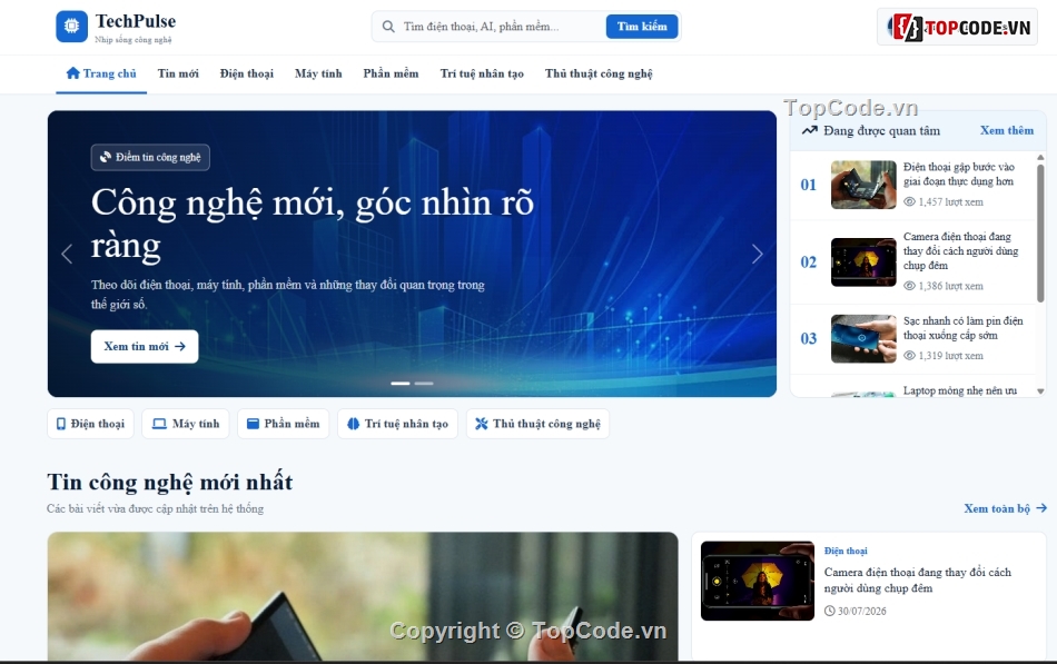 Web tin tức,công nghệ,tin tức công nghệ